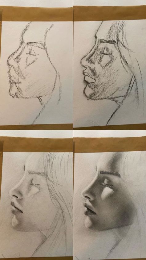 Charcoal Art Step By Step, Soft Charcoal Drawings, Art Charcoal Drawings, How To Charcoal Draw, Charcole Drawings Easy, Charcoal Art Beginner, Charcoal Art For Beginners Step By Step, Beginner Charcoal Drawing, Things To Draw With Charcoal