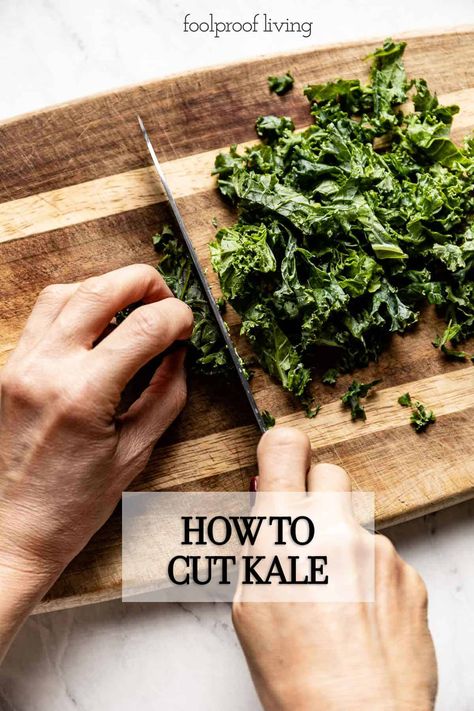 How To Store Kale, Pineapple Kale Smoothie, Chopping Techniques, Types Of Kale, Harvesting Kale, Kale Recipe, Garlic Kale, Massaged Kale, Kale Leaves