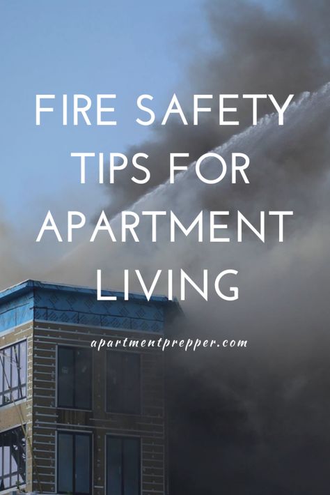 Fire is the biggest threat to  any multi-family building dwellers. You can lose all your supplies and belongings all at once. Here's a look at keeping yourself safe: https://apartmentprepper.com/fire-safety-tips-for-apartment-living/  Fire Safety Tips for Apartment Living - Apartment Prepper Fire Safety Home Plan, Kitchen Fire Safety Poster, Home Fire Safety, Fire Emergency Evacuation Plan, Apartment Safety, Hide Electrical Cords, Fire Safety Tips, Fire Drill, Fire Safe