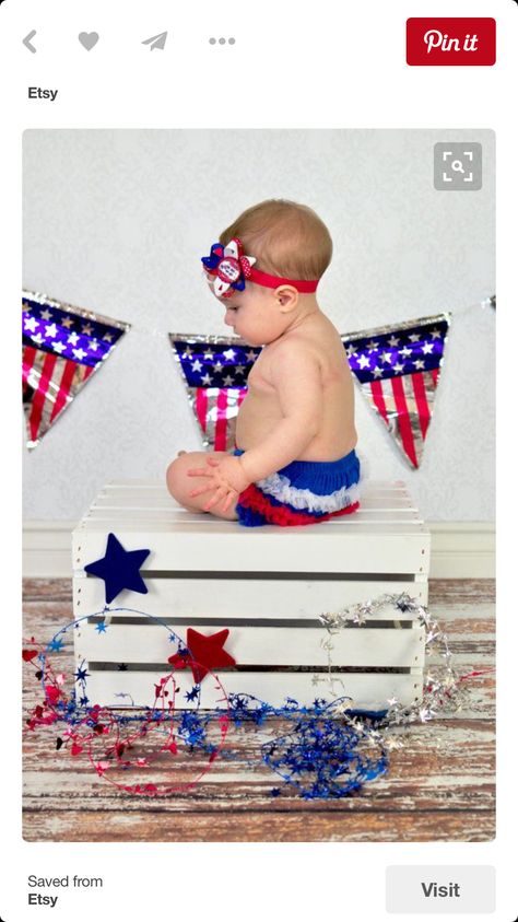 Loving the stars 4th Pictures, 4th Of July Pics, July Pictures, Photography Photo Ideas, 4th Of July Photography, Patriotic Baby, 4th Of July Photos, July Baby, Toddler Photography