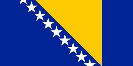 Free Bosnia and Herzegovina flag graphics, vectors, and printable PDF files. Get the free downloads at http://flaglane.com/download/bosnian-flag/ Bosnian Flag, Bosnia And Herzegovina Flag, Bosnia Flag, Herzegovina Flag, Balkan Peninsula, National Flags, July Holidays, Christmas Cards Kids, Euro 2016