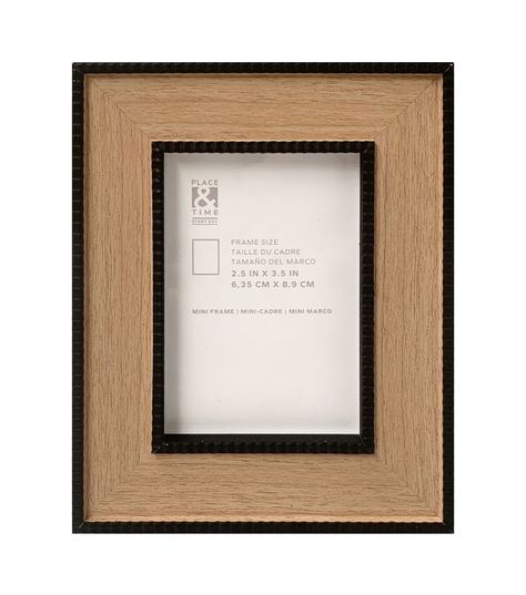 The Brown Wood & Black Plastic Tabletop Frame by Place & Time is sure to add visual appeal to your decor This elegant photo frame sports a brown shade and a textured black border for visual appeal Pair it with your favorite photo and add it to a living room or bedroom ledge It will also make a great housewarming gift for a friendBrand: Place & TimeDimensions: 25 x 35 inchesContent: Plastic, Glass, Medium - density fiberboard, Paper & IronMade in China Bedroom Ledge, Frames For Pictures, Picture Frame Table, Tabletop Picture Frames, Poster Frames, Matting Pictures, Elegant Photo, Brown Shade, Great Housewarming Gifts