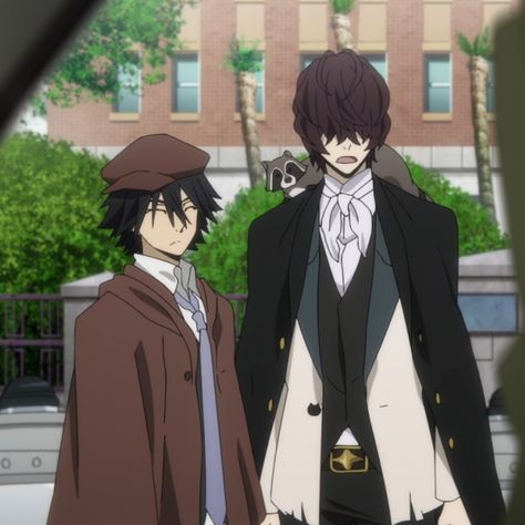 Ranpoe And Poe Matching Pfp, Bsd Ranpoe, Bungo Stray Dogs Season 4, Edogawa Ranpo, Silly Dogs, Arte Inspo, Dazai Osamu, Fictional Crushes, Bongou Stray Dogs