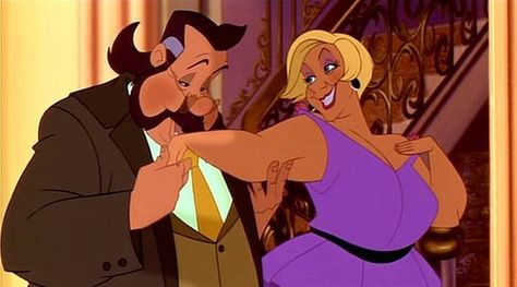 Vlad and Sophie Anastasia Cartoon, Anastasia 1997, Disney Female Characters, Anastasia Movie, The Great Mouse Detective, Alice In Wonderland 1951, Disney Screencaps, Disney Cartoon Characters, Disney Pixar Movies