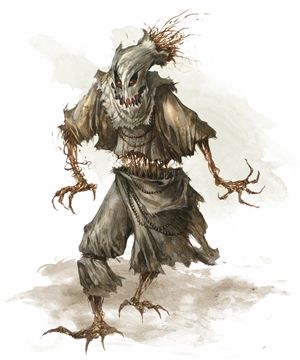 A one-off for level 1 characters Scarecrow Character, Dungeon Master's Guide, D D Monsters, Dnd Monsters, Creature Concept, Character Portraits, Jurassic World, Scarecrow, Roleplaying Game