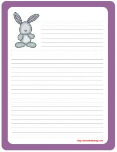 Free printable easter note pad Easter Writing Paper Free Printable, Decorative Writing, Easter Writing, Easter Bunny Letter, Letter Pad, Stationary Printable, Writing Papers, Writing Paper Printable Stationery, Free Printable Stationery