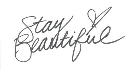 To all my beautiful friends!! Stay Beautiful Tattoo, Cursive Quotes, All Things Girly, Black & White Quotes, Beautiful Tattoo, Spoken Words, Positive Inspiration, My Philosophy, Favorite Words