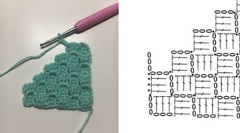 DIY Crochet Lily: [C2C Сrochet] How to Decrease in C2C Crochet. Yarn Projects Crochet, Crochet Lily, Crochet C2c Pattern, C2c Blanket, C2c Crochet Pattern Free, Border Patterns, Crochet Border Patterns, Crochet Cardigan Free, Crochet Shell