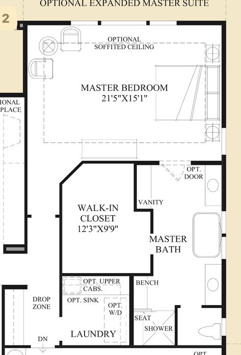 Bedroom Bathroom Addition Plans, Bathroom Floor Plans Layout Master, Master Suite Bedroom Plans, Attic Master Suite Floor Plan, Primary Suite Addition Plans, Master Suite Addition Plans Layout, Bathroom Floor Plans Master, Master Addition Floor Plan, Master Suite Layout Floor Plans