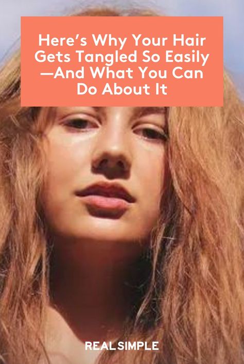 How To Keep Your Hair From Tangling, No Tangle Hairstyles, Hair Tangles Prevent, Tangly Hair Remedies, How To Prevent Tangles In Long Hair, How To Keep Curly Hair From Tangling, How To Keep Long Hair From Tangling, How To Keep Hair From Tangling, Hair Tangles Easily Tips