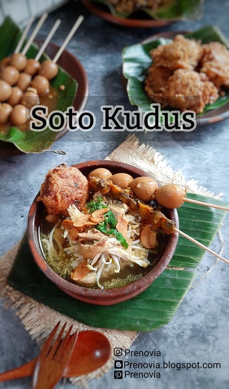 Soto dengan aroma dan rasa yang gurih Soto Kudus, Meat, Chicken