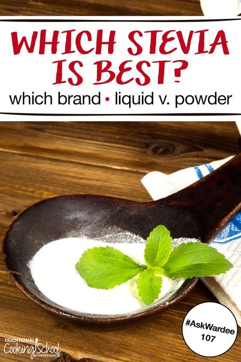 You want to cut back on sugar so you decide to switch to stevia, the sweet-tasting herb with no calories and no glycemic impact. But, what is stevia and which brand is best? Do any have side effects? Get the facts about liquid or powder. And what brand? Watch, listen, or read to learn how to choose the least processed, best-tasting stevia for all your desserts, drinks and other recipes! #stevia #brands #recipes #desserts #benefits #extract #drops #sugar Stevia Recipes, Desserts Drinks, Kitchen Staples, Crayon Crafts, Traditional Cooking, Healthier Options, Keto Friendly Desserts, Pumpkin Roll, Thm Recipes