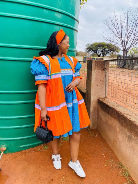 Pedi Traditional Attire For Women, Traditional Dresses South Africa, Modern Venda Traditional Dresses, Ndebele Attire, Pedi Traditional Dresses, Sepedi Dresses, Traditional Dresses Xhosa, Modern Sepedi Traditional Dresses, Sepedi Hele Dress