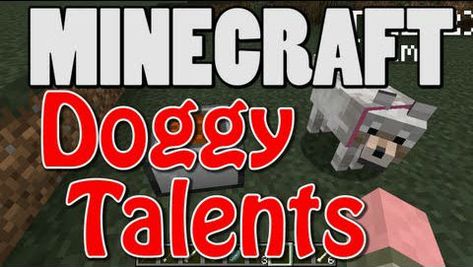 Minecraft Dogs, Pet Wolf, Minecraft Forge, Dog Died, Training Treats, Cool Minecraft, Minecraft 1, Minecraft Mods, Dog Care