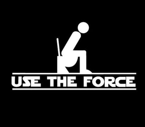 The Force Star Wars, Lithography Art, Use The Force, Gifts Men, Toilet Sign, Star Wars Tattoo, Biker Patches, Star Wars Inspired, Star Wars Humor