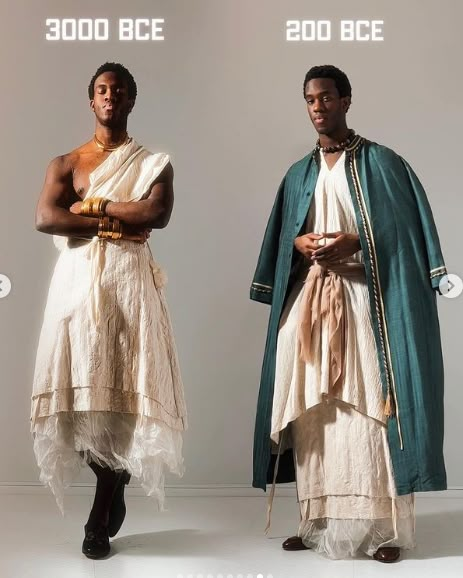 Wisdom Kaye, Evolution Of Fashion, Greek Clothing, Fantasy Costumes, African Attire, Historical Clothing, Character Outfits, Historical Fashion, African Clothing