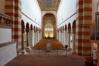 Romanesque Interior, Saxony Germany, Interesting Architecture, Romanesque Architecture, Lower Saxony, Church Interior, Architecture History, Saxony, Architecture Design