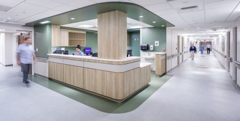 Unit Renovation, Hospital Lobby, Nurse Station, Staff Lounge, Healthcare Interior Design, Corridor Design, Hospital Architecture, Nurses Station, Hospital Interior