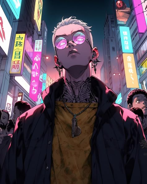 Cyberpunk Male, Cyberpunk Rpg, Desenhos Gravity Falls, Character Artist, Cyberpunk Aesthetic, Cyberpunk Character, My Hope, Cyberpunk Art, Character Design Male