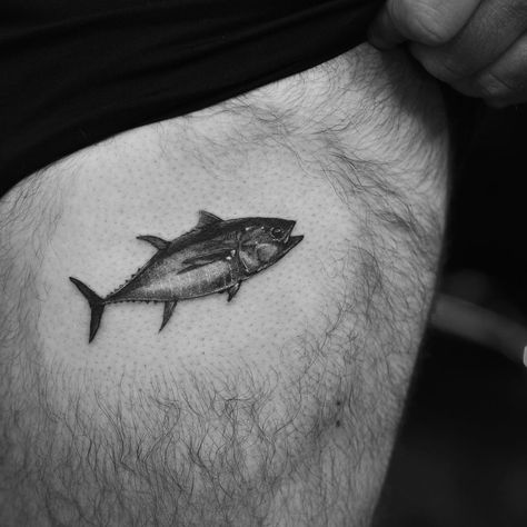 @evantattoo on Instagram: “The Tuna got from Montauk #evantattoo” Tuna Fish Tattoo, Tuna Tattoo, Fish Tattoo, Tuna Fish, Fish Tattoos, Jesus Fish Tattoo, Fish, Tattoos, On Instagram