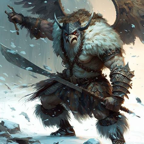 Aarakocra Barbarian, Barbarian Dnd, Fantasy Adventurer, Dungeons And Dragons Classes, Concept Art World, Dnd Dragons, Fantasy Races, Dungeons And Dragons Characters, Creature Concept Art