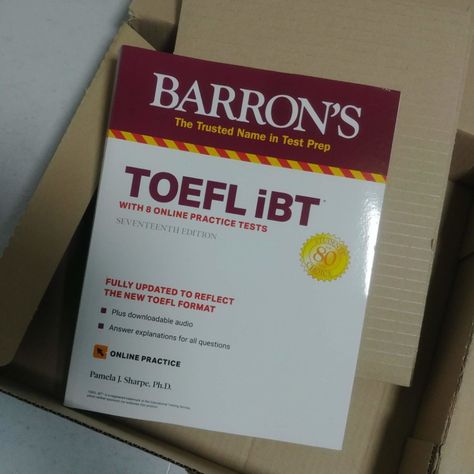 Review: Barron’s TOEFL iBT (17th edition) | TOEFL Resources Toefl Test, Toefl Ibt, Introductory Paragraph, Ielts Tips, Writing Introductions, Body Paragraphs, English Books, Life Vision, Reading Practice