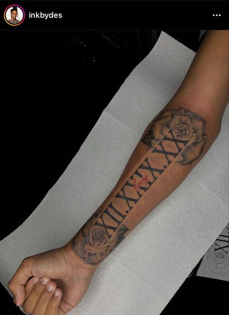 Forearm Meaningful Tattoos, Arm Sleeve Tattoos For Black Guys, Fore Arm Tattoo Men Simple, Asthetic Tattoos Ideas Men Forearm, Long Live Tattoos For Men Forearm, Rare Tattoos Men Chest, Male Arm Tattoos Forearm, Tat Ideas For Guys, Forarm Tattoos Mens Meaningful