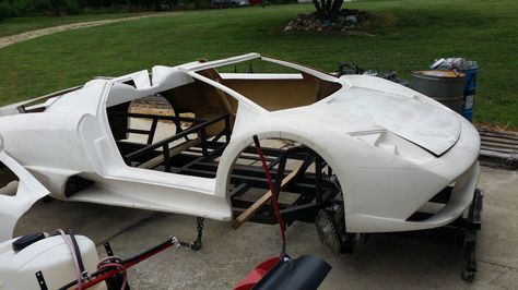 2006 Murcilago Lamborghini kit car replica Lamborghini Replica, Kit Cars Replica, Replica Cars, Chassis Fabrication, Diy Go Kart, Oleh Oleh, Car Frames, Space Frame, Lamborghini Cars