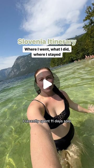 MINI GUIDE TO SLOVENIA ⬇️🇸🇮⛰️ I spent 11 days traveling Slovenia, one of the most underrated hidden gems of Europe! Triglav National Park, Travel Overseas, Adventurous Travel, Bled Slovenia, Amazing Places On Earth, Lake Bled, Overseas Travel, Voyage Europe, European Vacation