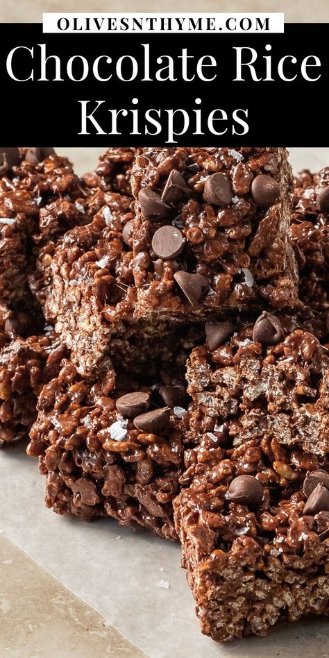 Chocolate Cherry Rice Crispy Treats, Gluten Free Desserts Rice Crispy Treats, Ground Beef Rice Krispie Treats, Chocolate Crispy Bars, No Bake Rice Krispie Treats, Chocolate Rice Crispy Squares, Chocolate Rice Krispies Balls, Cocoa Crispy Treats Rice Krispies, Chocolate Marshmallow Rice Crispy Treats