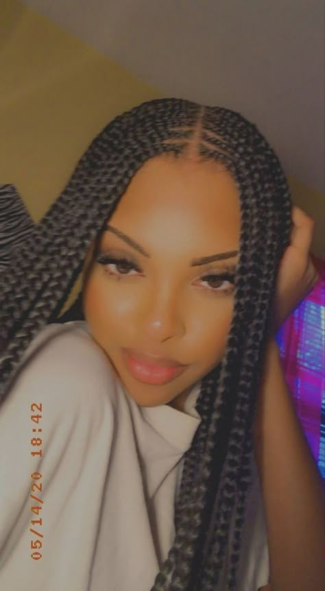 🍒small cornrow braids🍒 African Hair Braiding Styles, Braids Hairstyles Pictures, Hairstyles Braided, Box Braids Styling, Girls Hairstyles Braids, Girls Braids, Braids For Black Women, Cornrow Hairstyles, African Braids Hairstyles