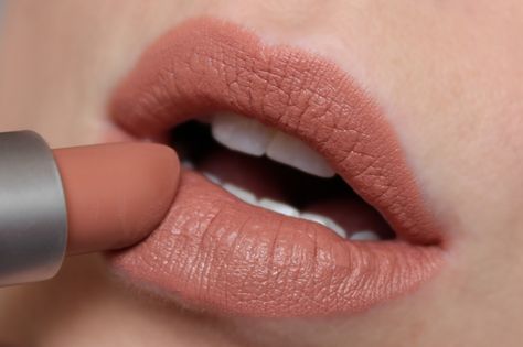 MAC Honeylove Lipstick | Review & Swatches Mac Honeylove Lipstick, Mac Honey Love, Most Popular Mac Lipsticks, Mac Honeylove, Popular Mac Lipsticks, Brown Lipstick Shades, Mac Nude Lipstick, Milani Color Statement Lipstick, Perfect Nude Lipstick