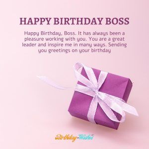 Birthday wishes for boss Birthday Wishes For Boss Lady, Birthday Greetings For Boss, Birthday Message For Boss, Happy Birthday Boss Lady, Boss Birthday Quotes, Happy Birthday Boss, Birthday Wishes Greeting Cards, Boss Birthday, Birthday Wishes For Sister