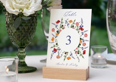 Fall Wedding Table Numbers, Wildflower Invitation, Numbers Template, Fall Wedding Tables, Wedding Table Numbers Template, Printable Table Numbers, Calligraphy Signs, Seating Chart Template, Invitation Floral