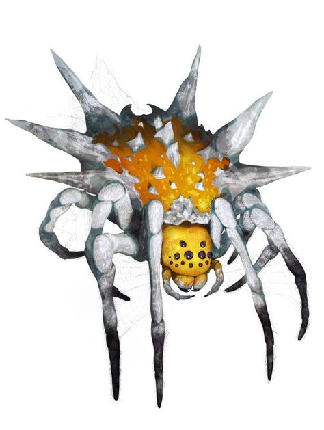 Beast Creature, Spider Art, Cool Monsters, Fantasy Beasts, Alien Concept Art, Monster Concept Art, Alien Creatures, Fantasy Creatures Art, Fantasy Monster