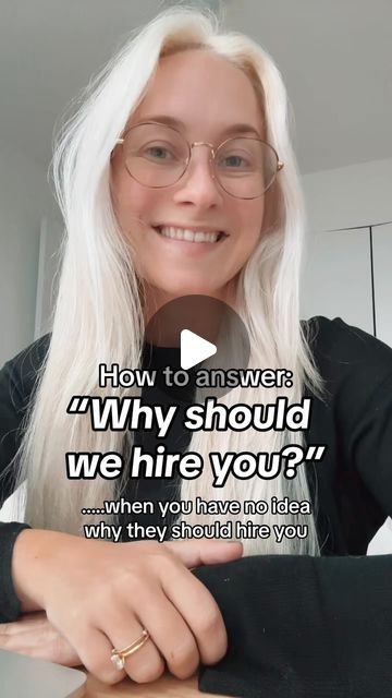 Erin McGoff | AdviceWithErin ✨ on Instagram: "@advicewitherin ✨ Why is “why should we hire you” literally so impossible to answer sometimes 😅😅😅 If you struggle like me, try following my nifty little template to knock this question right outta the park!! ⚾️💨 ✅ Hard Skills: talk about your technical background & capabilities. Any certifications? Softwares you know how to use? Policies and procedures you’re familiar with? List them here! ✅ Soft Skills: talk about your professionalism, character, people skills 💅🏻 pro tip: use keywords from the job description! They want someone who’s a team player? Collaborative? Has a sense of humor? Detail oriented? Make sure to callout those specifically! ✅ Unique Offering: this is the cherry on top! What is something extra YOU bring to the table tha Why Should We Hire You, Why Should We Hire You Answer, Erin Mcgoff, Technical Background, Hard Skills, Job Cover Letter, Detail Oriented, Job Interviews, People Skills