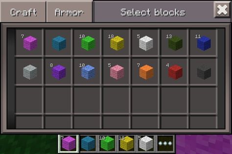 Unlimited Colored Wool #Minecraft Minecraft Wool Colors, All Minecraft, I Will Show You, Minecraft, Paper Crafts, Wool, Color