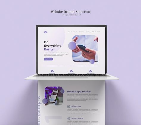 Agency Website Inspiration, Showcase Portfolio, Web Design Mockup, Laptop Mockup, Instagram Feed Tips, Psd Website, Case Presentation, Web Mockup, Macbook Mockup