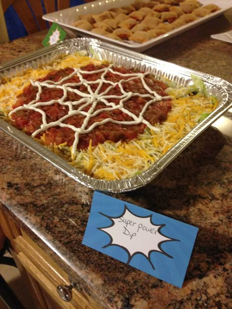 Spiderman Party Appetizers, Spiderman Birthday Party Foods, Spiderman Appetizers, Spiderman Party Foods, Spider Man Party Snacks, Diy Spider Man Party Ideas, Spiderman Party Desserts, Spidey Birthday Food Ideas, Spidey And His Amazing Friends Birthday Party Food Ideas