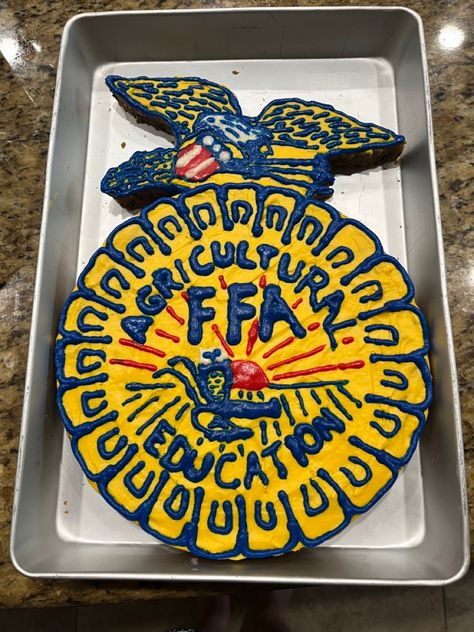 MY PIC + GIVE CREDS IF USE | BTW I did make this Ffa Banquet Cake Ideas, Ffa Emblem Project Ideas, Ffa Treats, Ffa Cupcakes, Ffa Cookies, Ffa Blanket, Ffa Cake, Emblem Ideas, Ffa Emblem