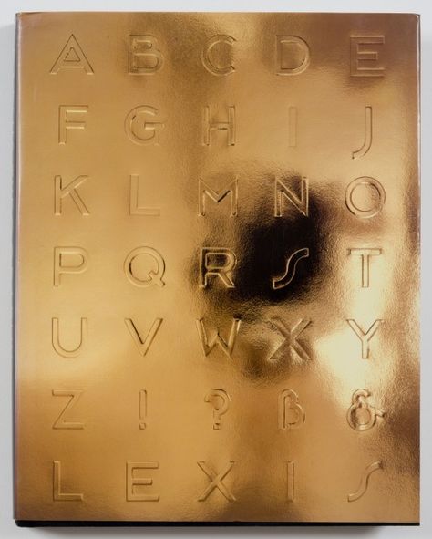 Copper emboss Reflection Typography, Luxury Layout, Type Experiments, Packaging Innovation, Typography Styles, Experimental Typography, Graphic Design Collection, 3d Typography, Magazine Layout Design