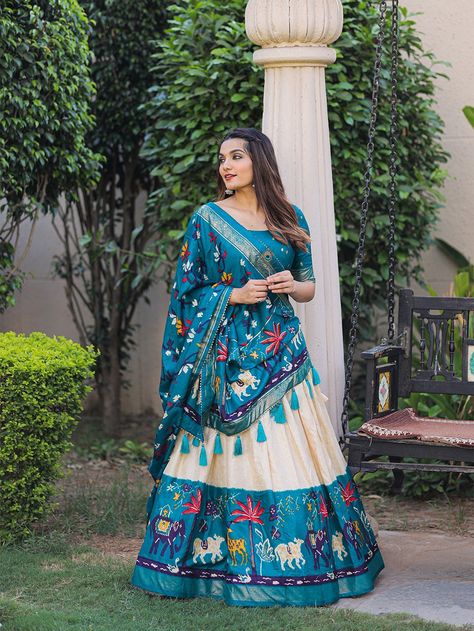 Designer Lehnga Choli, Zip Stitching, Choli Dress, Cotton Lehenga, Stitched Lehenga, Blue Lehenga, Lehenga Choli Online, Silk Bottoms, Lehenga Collection