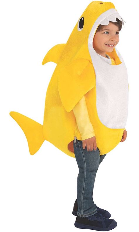 Baby Shark Costume, Shark Costume Kids, Shark Halloween Costume, Shark Baby Costume, Shark Halloween, Shark Costume, Baby Shark Song, Halloween Infantil, Shark Costumes