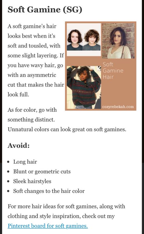 Sg Outfit Ideas, Soft Gamine Hairstyles, Kibbe Hairstyles, Gamine Hairstyles, Soft Gamine Hair, Gamine Makeup, Gamine Hair, Gamine Essence, Hair Cuts Styles