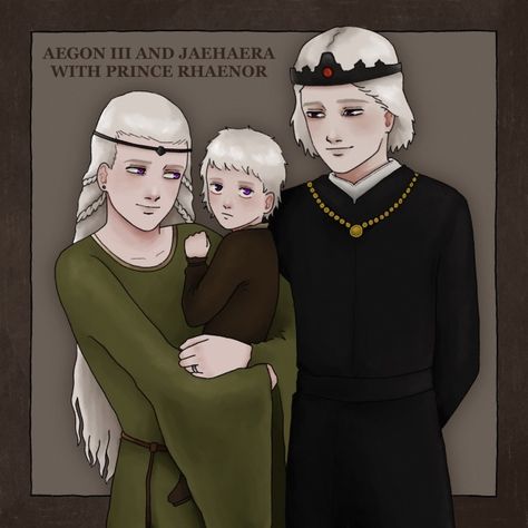 Aegon Iii And Jaehaera, Aegon And Jaehaera, Aegon Iii Targaryen, Jaehaera Targaryen, Aegon Iii, Venus In Furs, Daenerys And Jon, Asoiaf Art, Rhaenyra Targaryen