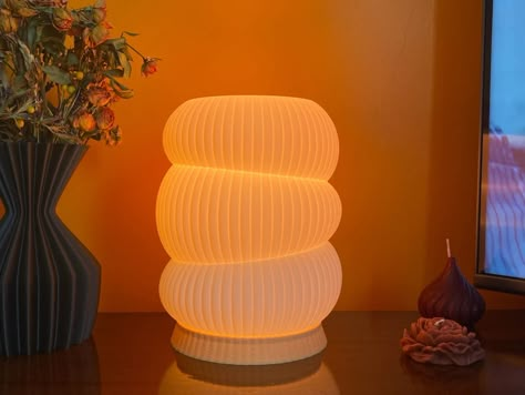 Modern Table Lamp Dimmable Bedside Lamp Aesthetic Decor for Home and Office - Etsy Trendy Lamps For Bedroom, Mood Lamp Aesthetic, Cute Bedside Lamp, Aesthetic Bedside Lamp, Cozy Lamp Lighting, Cute Lamp Aesthetic, Aesthetic Table Lamp, Bedside Lamps Ideas Bedrooms, Midcentury Modern Lamp