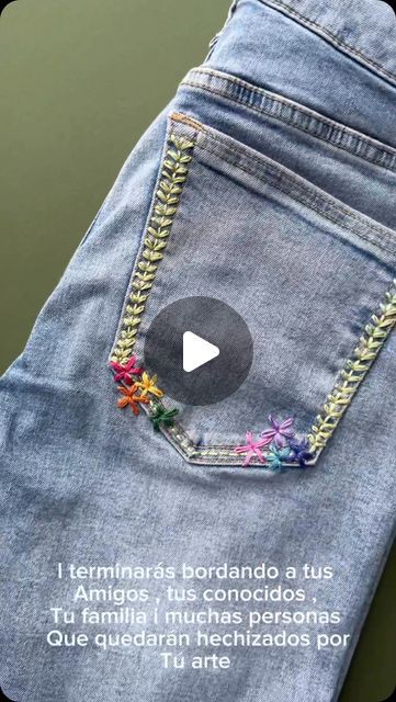 Bedazzled Jeans, Embroidery Stitches Beginner, Embroidered Shoes, August 10, Embroidery Flowers, Stitch Fix, Embroidery Stitches, Needlepoint, Art Boards