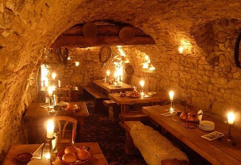 TAVERN U KRALE BRABANTSKEHO, Prague - Hradcany & Letna - Menu, Prices & Restaurant Reviews - Tripadvisor Fantasy Inn, Medieval Tavern, Dnd Room, Wine Cave, Luxury Beach House, Wine Cellar Design, Cellar Design, Cave House, Medieval World