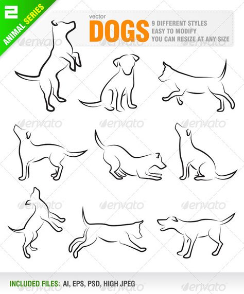 Dog Sketch Easy, Cartoon Dog Drawing, Animal Design Illustration, Dog Drawing Simple, Dog Watercolor Painting, Dog Portraits Art, Watercolor Dog Portrait, Dog Poses, Urban Graffiti