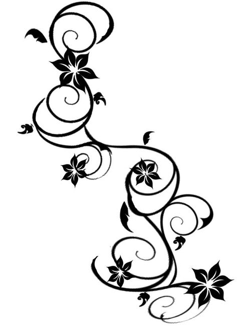 Swirly floral vine (foot) Flower Vine Tattoos, Tatoo 3d, Henne Tattoo, Vine Drawing, Tattoos For Women Flowers, Vine Tattoos, Forearm Tattoo Women, Geniale Tattoos, Tattoo Stencil Outline